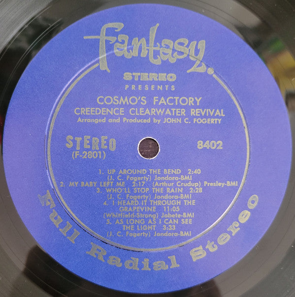 Creedence Clearwater Revival : Cosmo's Factory (LP, Album, Hol)