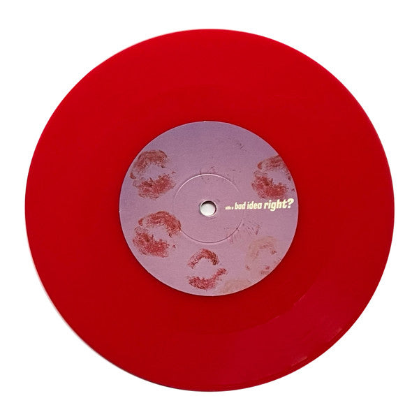Olivia Rodrigo : Bad Idea Right? (7", Single, Ltd, Red)