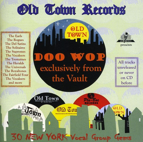 the album cover for Old Town Records Doo Wop - Old Town Records Doo Wop - Exclusive
