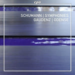 the album cover for Schumann / Gaudenz / Odense Symphony Orchestra - Symphonies