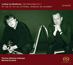 the album cover for Beethoven / Irnberger / Korstick - Violin Sonatas 3