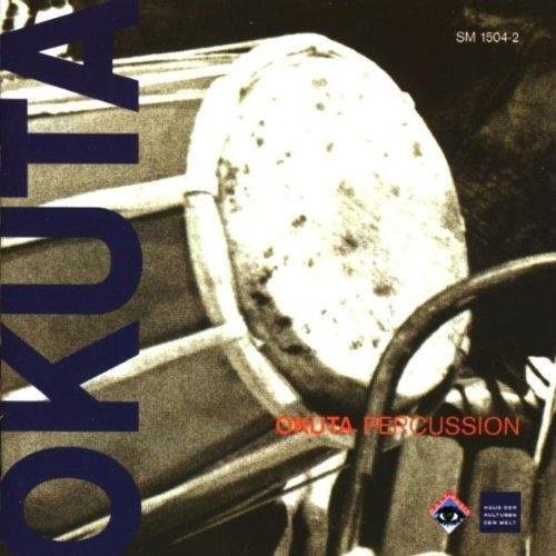 the album cover for Tunji Beier - Okuta Percussion - African - Indian & Indonesian
