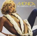 the album cover for Monica - The Makings Of Me