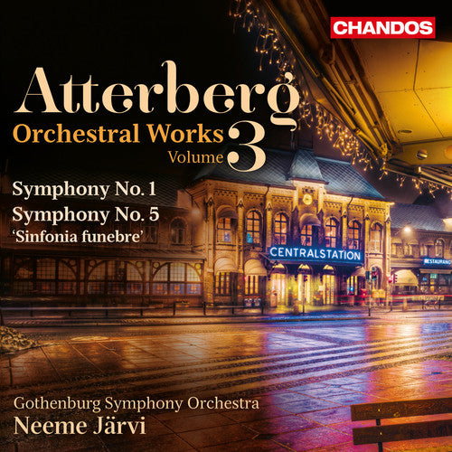 the album cover for Atterberg / Gothenburg Symphony Orchestra / Jarvi - Symphonies 3