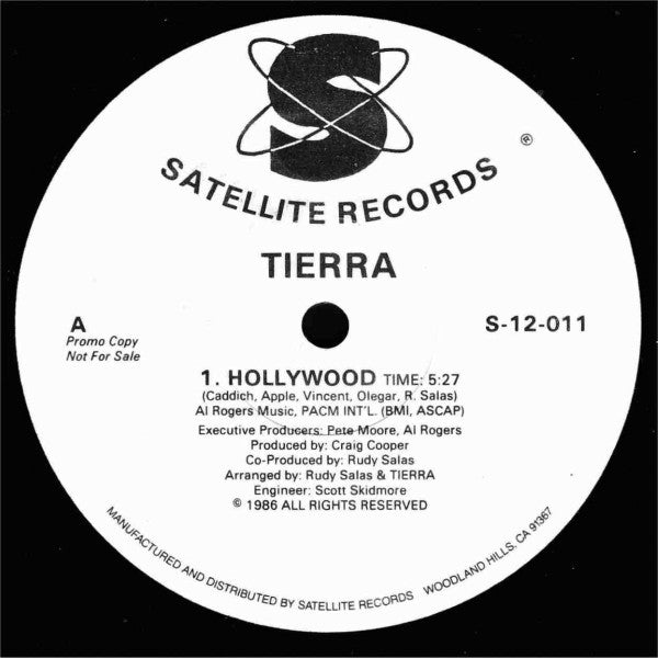 Tierra : Hollywood (12", Promo)