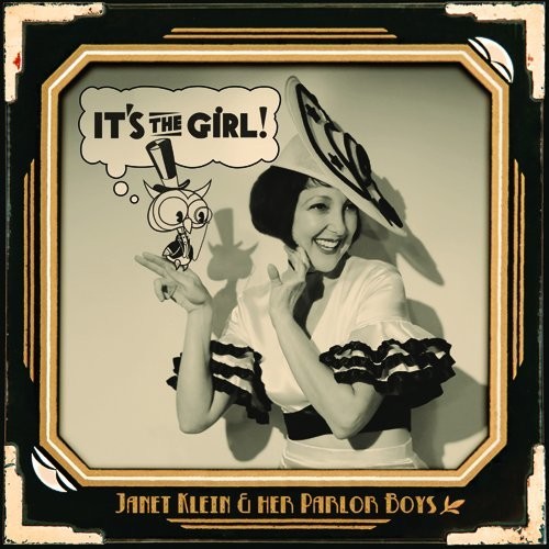 the album cover for Janet Klein / Her Parlor Boys - It's the Girl