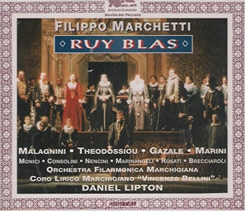 the album cover for Marchetti / Theodossiou / Orchestra Filarmonica - Ruy Blas