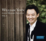 the album cover for Mozart / William Youn - William Youn Plays Mozart Sonatas 2