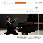 the album cover for Beethoven / Frank Dupree - Opus 1 - Piano Works