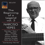 the album cover for Turina / Narciso Ypes - Benning of a Legend 3
