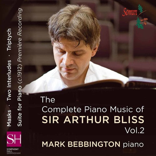 the album cover for Bliss / Mark Bebbington - Complete Piano Music 2
