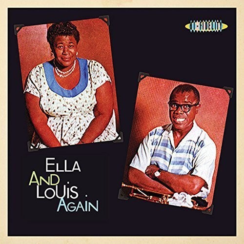 the album cover for Ella Fitzgerald & Louis Armstrong - Ella & Louis Again (Uk)