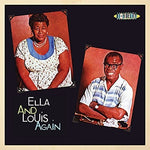 the album cover for Ella Fitzgerald & Louis Armstrong - Ella & Louis Again (Uk)