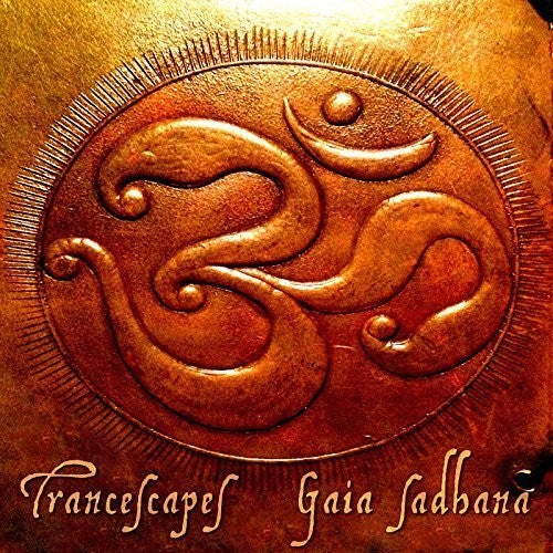 the album cover for Transcapes - Gaia Sadhana