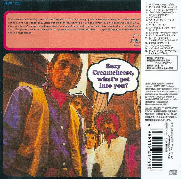 The Mothers Of Invention* : Freak Out! (CD, Album, Ltd, RE, RM, Pap)