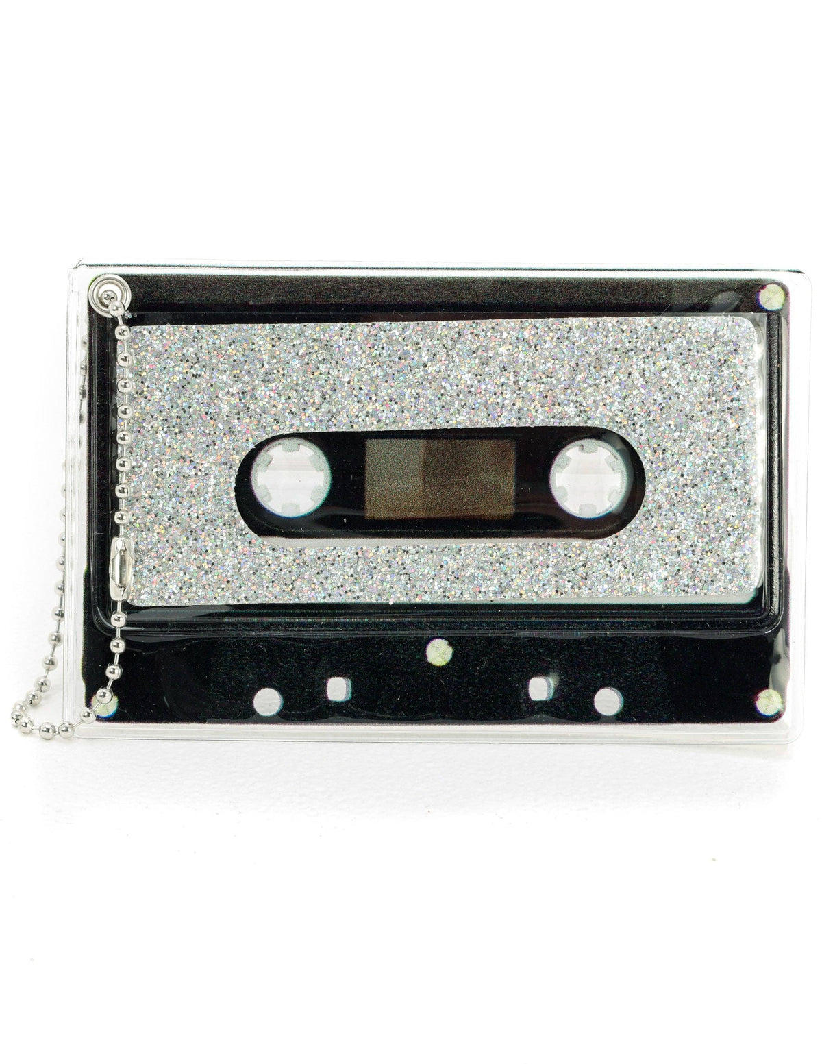 Mixtape Wallet | Sticker | Dazzler Rainbow Silver Glitter