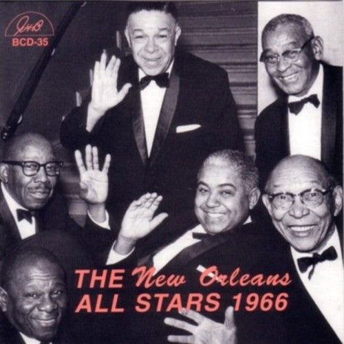 the album cover for The New Orleans All Stars - 1966