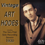 the album cover for Art Hodes - Vintage Art Hodes