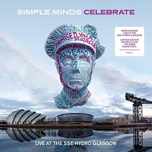 the album cover for Simple Minds - Celebrate-Live at the Sse Hydro