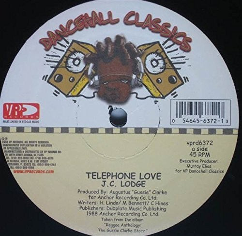 Jc Lodge - Telephone Love (レコード)