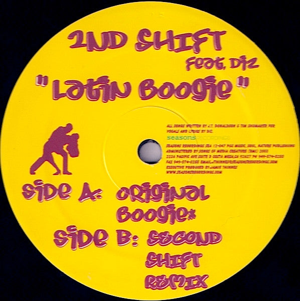 2nd Shift Feat. Diz : Latin Boogie (12")