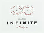 the album cover for Infinite - Reality: 5th Mini Album