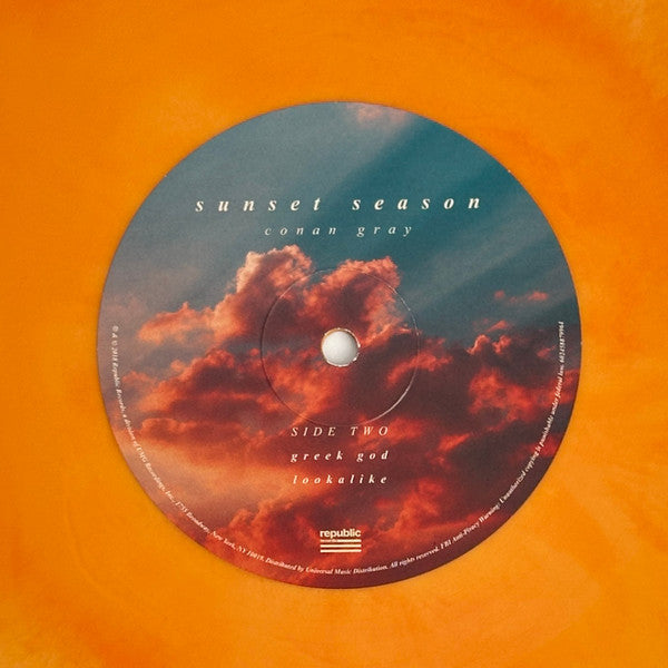 Conan Gray : Sunset Season (10", EP, RE, Ora)