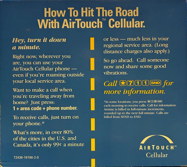 Various : Hit The Road, Jack! (CD, Comp, Promo)