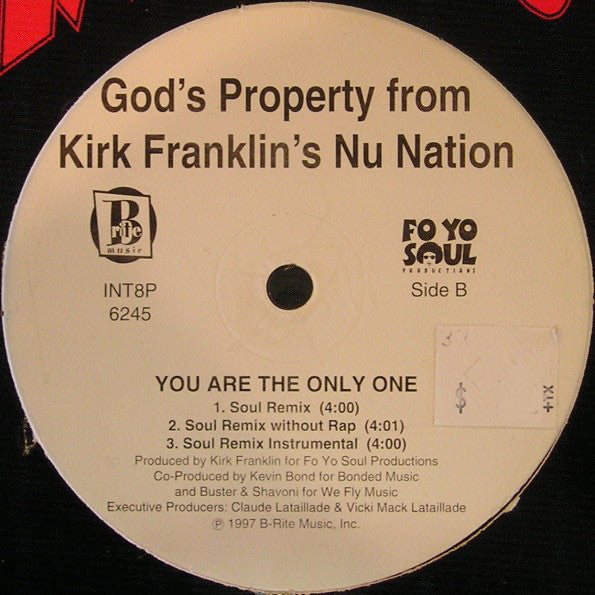 God's Property From Kirk Franklin's Nu Nation : You Are The Only One (12")