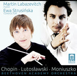 the album cover for Chopin / Labazevitch / Strusinska / Beethoven - Orchestral Works