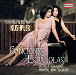 the album cover for De Falla / Z Kushpler / Kushpler,O - Canciones Espanolas