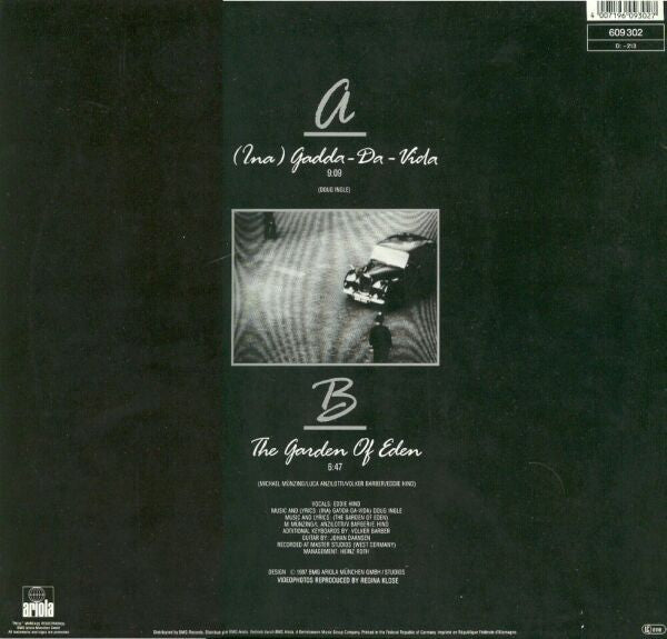 16 Bit Featuring Eddie Hind* : (Ina) Gadda-Da-Vida (12", Maxi)