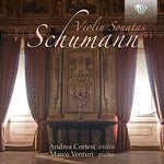 the album cover for Andrea Cortesi - Violin Sonatas