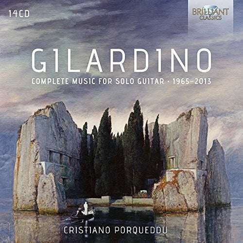 the album cover for Cristiano Porqueddu - Complete Music for Solo Guitar (1965-2013)