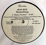 Jess Rite : Something (12", Promo)