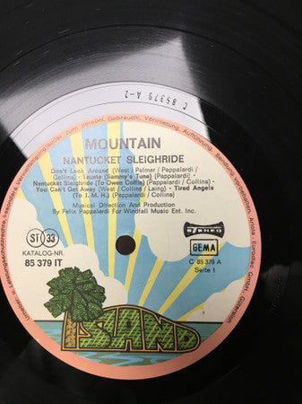 Mountain : Nantucket Sleighride (LP, Album)