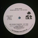Shok Paris : Go Down Fighting (12", Single, Promo)