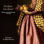 the album cover for Ensemble La Boz Galana - En Fiesta Tan Alegre