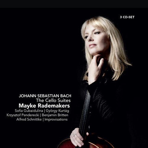 the album cover for Bach, JS / Mayke Rademakers - Cello Suites [Digipak]