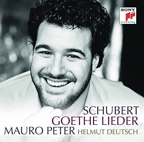 the album cover for Peter Mauro - Schubert: Goethe Lieder