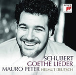 the album cover for Peter Mauro - Schubert: Goethe Lieder