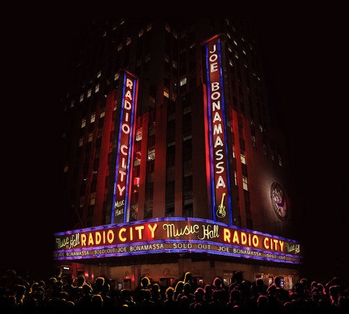 the album cover for Joe Bonamassa - Live At Radio City Music Hall [CD/BR]