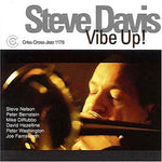 the album cover for Steve Davis - Vibe Up!