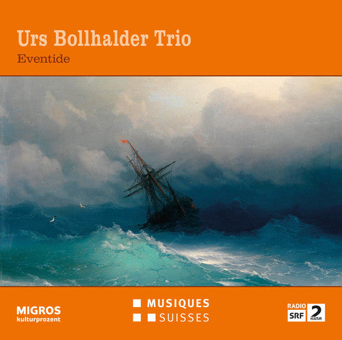 the album cover for Urs Bollhalder / Kaenzig / Chesham - Urs Bollhalder Trio - Eventide