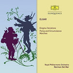 the album cover for Del Norman Mar - Elgar: Enigma Variations / Pomp & Circumstance Mar