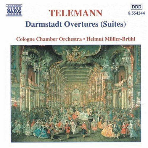 the album cover for Cologne Chamber Orchestra - Darmstadt Overtures