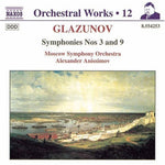 the album cover for Alexander Anissimov - Symphonies 3 & 9