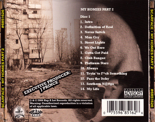 Scarface (3) : My Homies Part 2 (CD, Album)