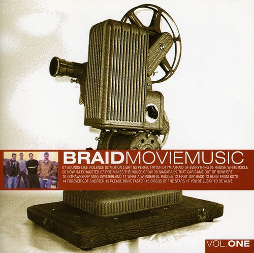 the album cover for Braid - Movie Music, Vol. 1
