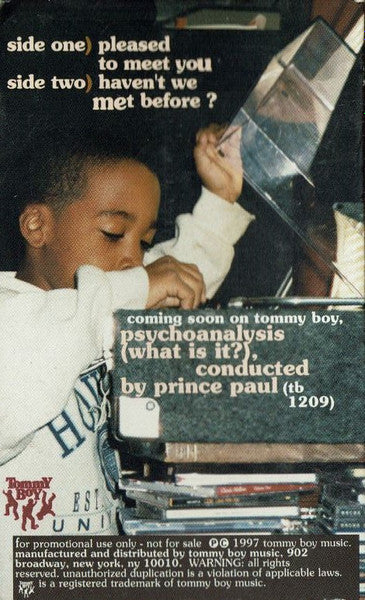 Prince Paul : Confessions Of A Beat Junkie ● Exhumed By Prince Paul (Cass, Comp, Mixed, Promo, Car)
